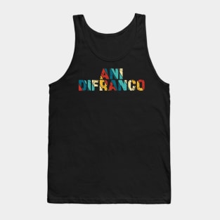 Retro Color - Ani Difranco Tank Top